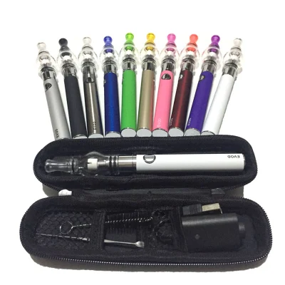 Evod 510 Batterie M6 Galss Globe Tank Vape Pen E Cig Dry Herb Vaporizer